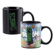 paladone minecraft creeper heat change mug tazón multicolor universal 1 pieza(s)