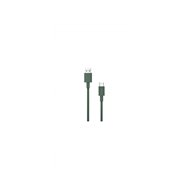 cable nubbeh borealis usb-a a usb-c 1,5 m 3a verde de silicona líquida