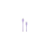 cable nubbeh borealis usb-a a usb-c 1,5 m 3a lila de silicona líquida