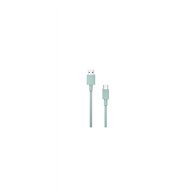 cable nubbeh borealis usb-a a usb-c 1,5 m 3a turquesa de silicona líquida