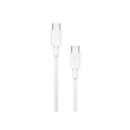 cable nubbeh borealis usb-c a usb-c 1,5 m 3a blanco de silicona líquida