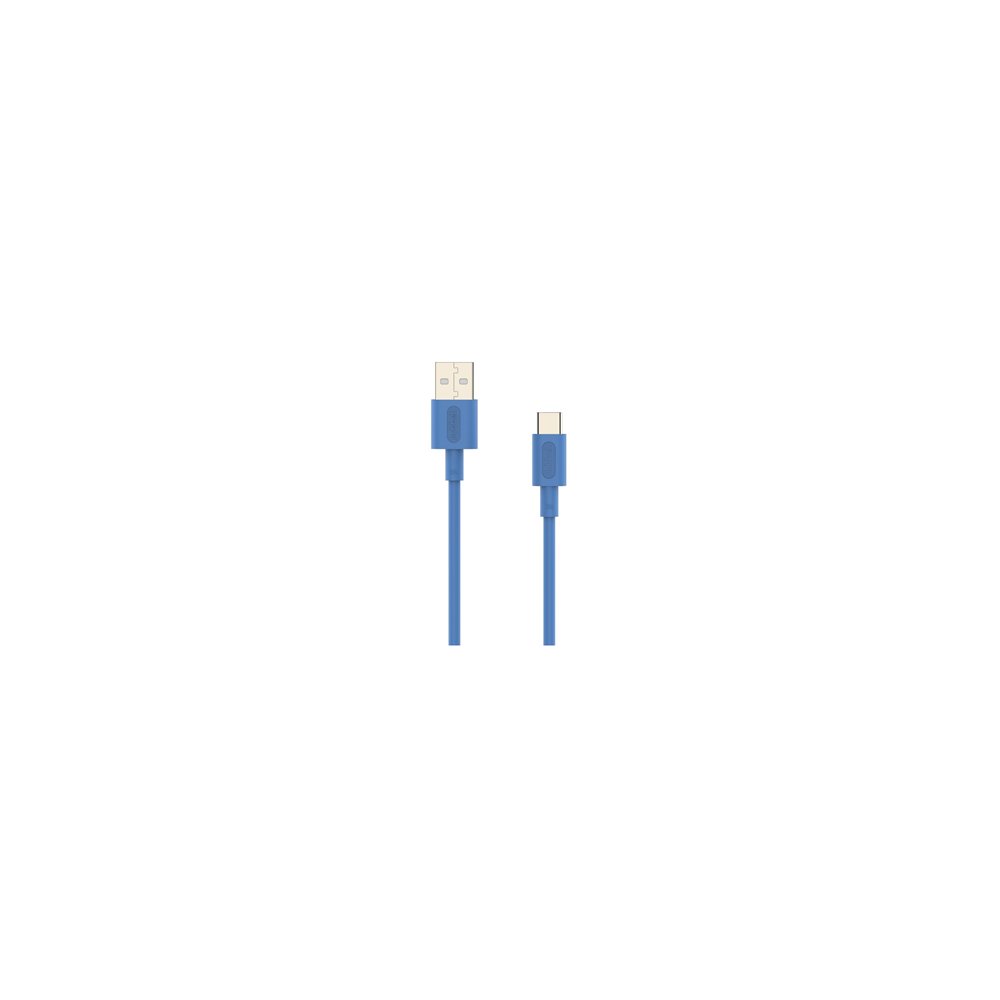 cable nubbeh elisium usb-c a usb-a 1 m 3a azul tpe