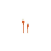 cable nubbeh elisium usb-c a usb-a 1 m 3a naranja tpe