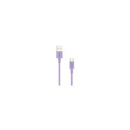 cable nubbeh elisium usb-c a usb-a 1 m 3a lila tpe