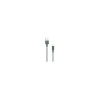 cable nubbeh elisium lightning a usb-a 1 m 2a verde tpe