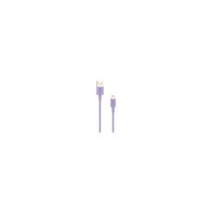 cable nubbeh elisium lightning a usb-a 1 m 2a lila tpe