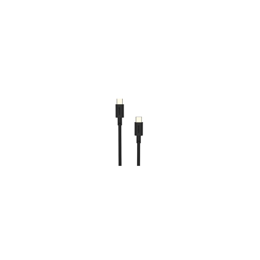 cable nubbeh elisium usb-c a usb-c 1 m 3a negro tpe