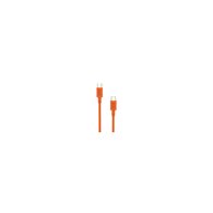 cable nubbeh elisium usb-c a usb-c 1 m 3a naranja tpe