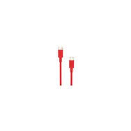 cable nubbeh elisium usb-c a usb-c 1 m 3a rojo tpe