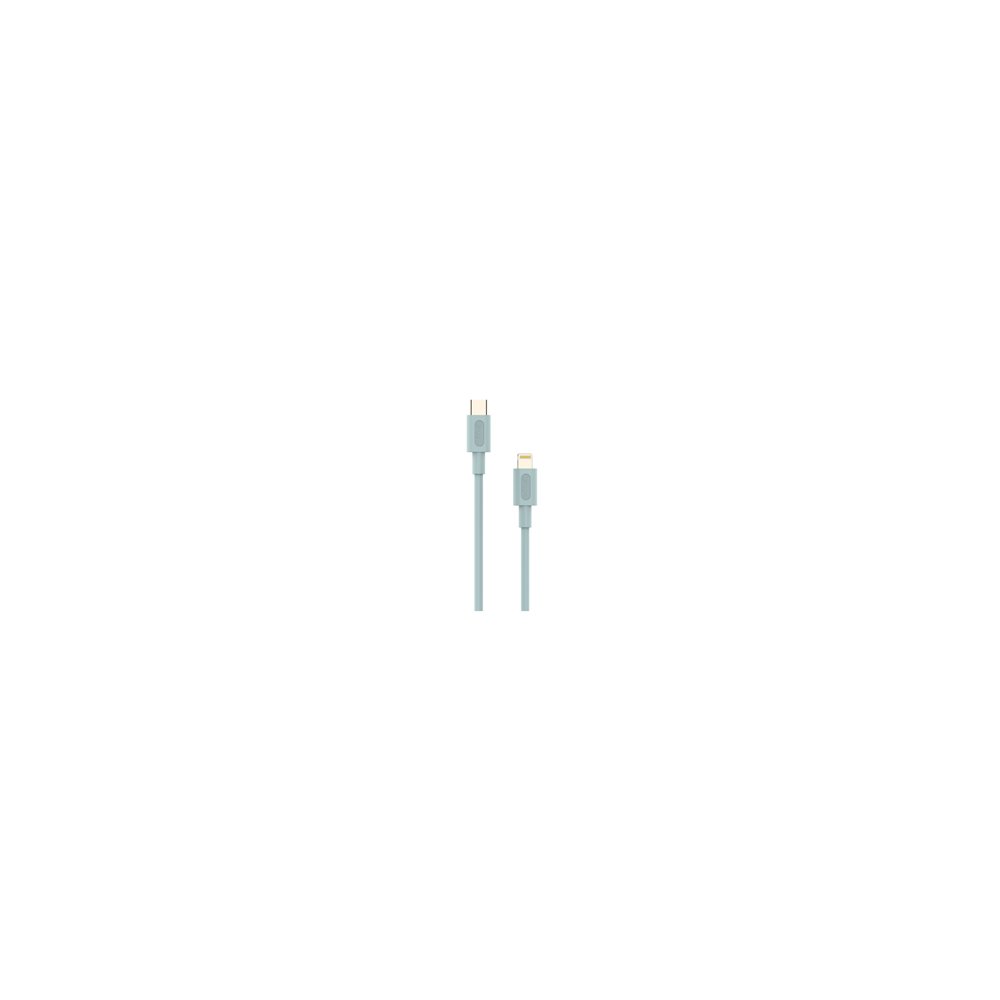 cable nubbeh elisium lightning a usb-c 1 m 2a turquesa tpe