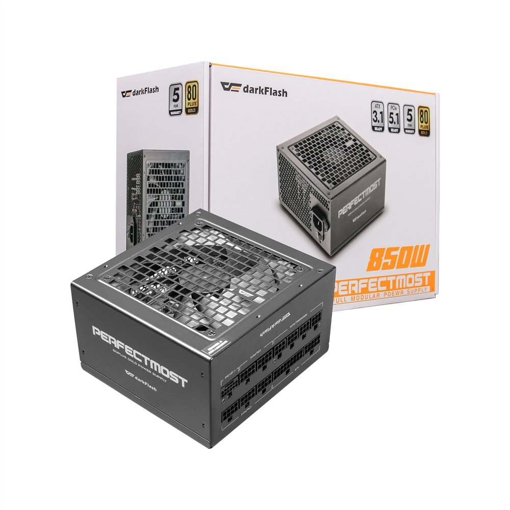 darkflash dp-pmt850gfms-bff-kr1 unidad de fuente de alimentación 850 w atx