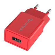 cargador de pared nubbeh bhoot usb-a 10w rojo