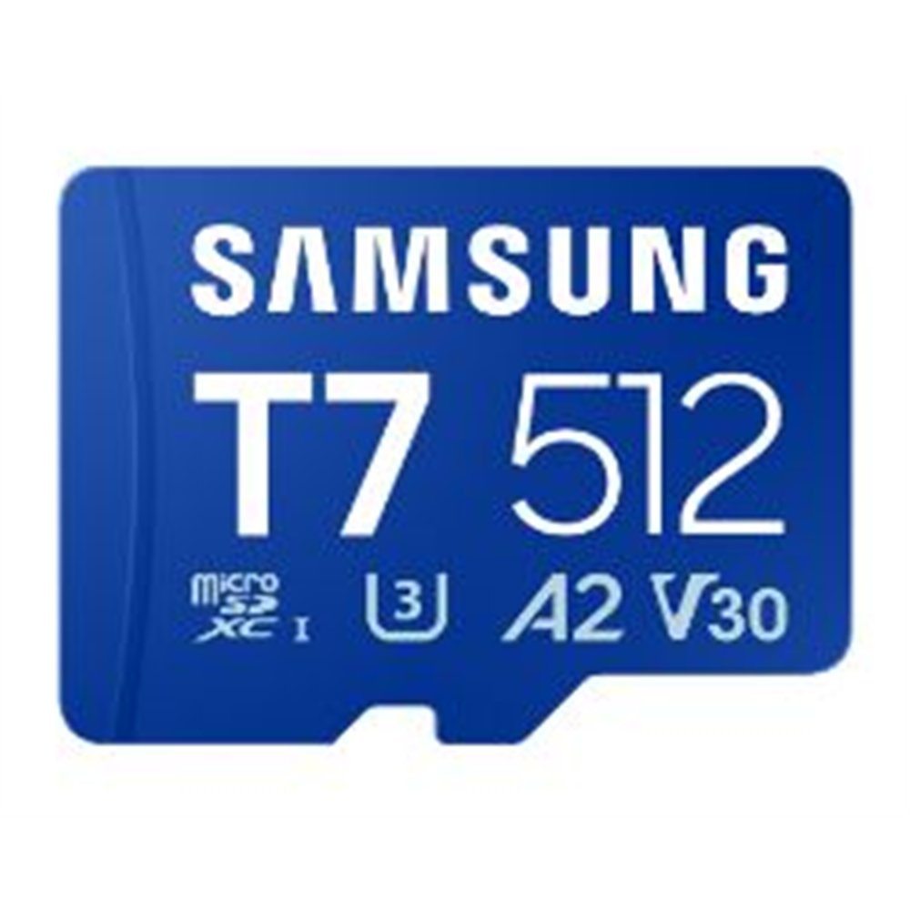 samsung micro sdxc t7 512gb uhs-i u3 (mb-mb512t/ww)