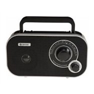 radio fm denver vintage analógica negra (tr-51b black)