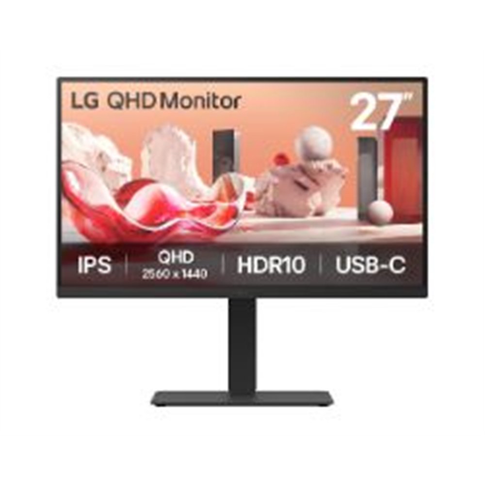 monitor lg 27" ips qhd pivot/reg usb-c dc(27ba75qb-t))