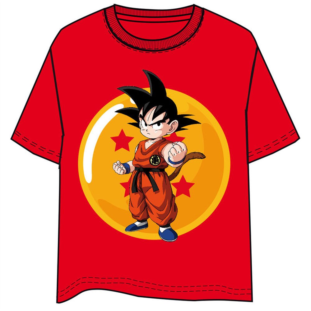 camiseta son goku dragon ball adulto