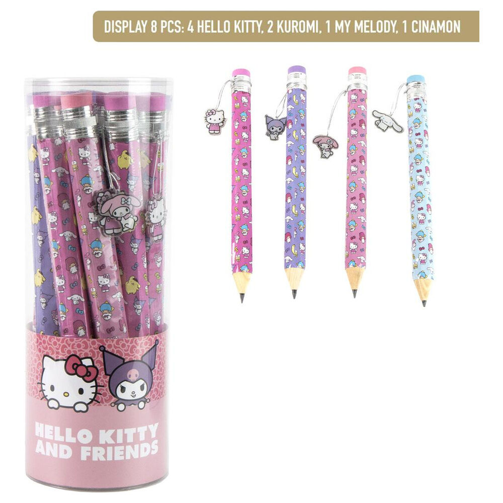 lapiz grande hello kitty surtido