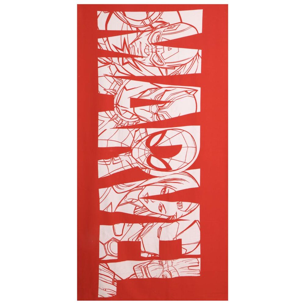 toalla logo marvel microfibra