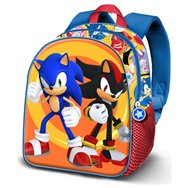 mochila 3d shadow sonic the hedgehog 31cm
