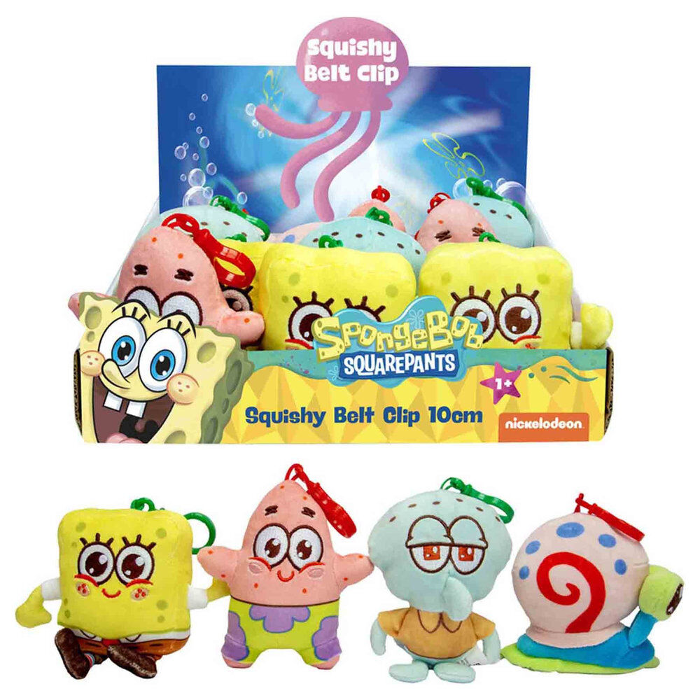 peluche llavero bob esponja surtido