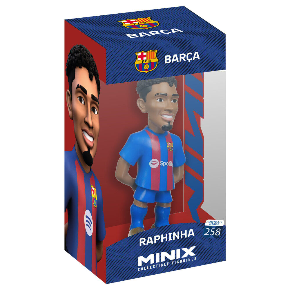 figura minix raphinha f.c. barcelona 12cm