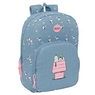 mochila snoopy peanuts 46cm adaptable