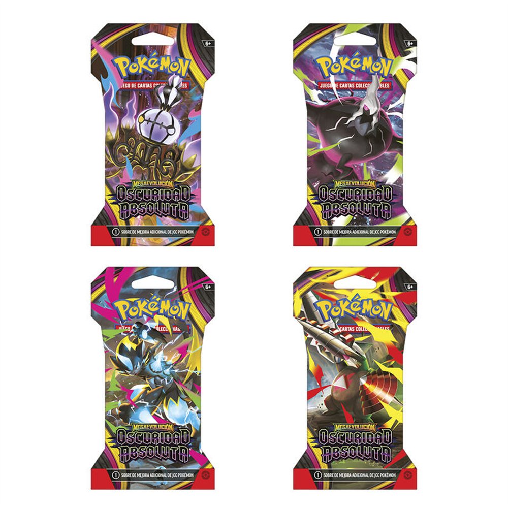 sobre cartas expansion megaevolucion oscuridad absoluta julio 2026 pokemon español