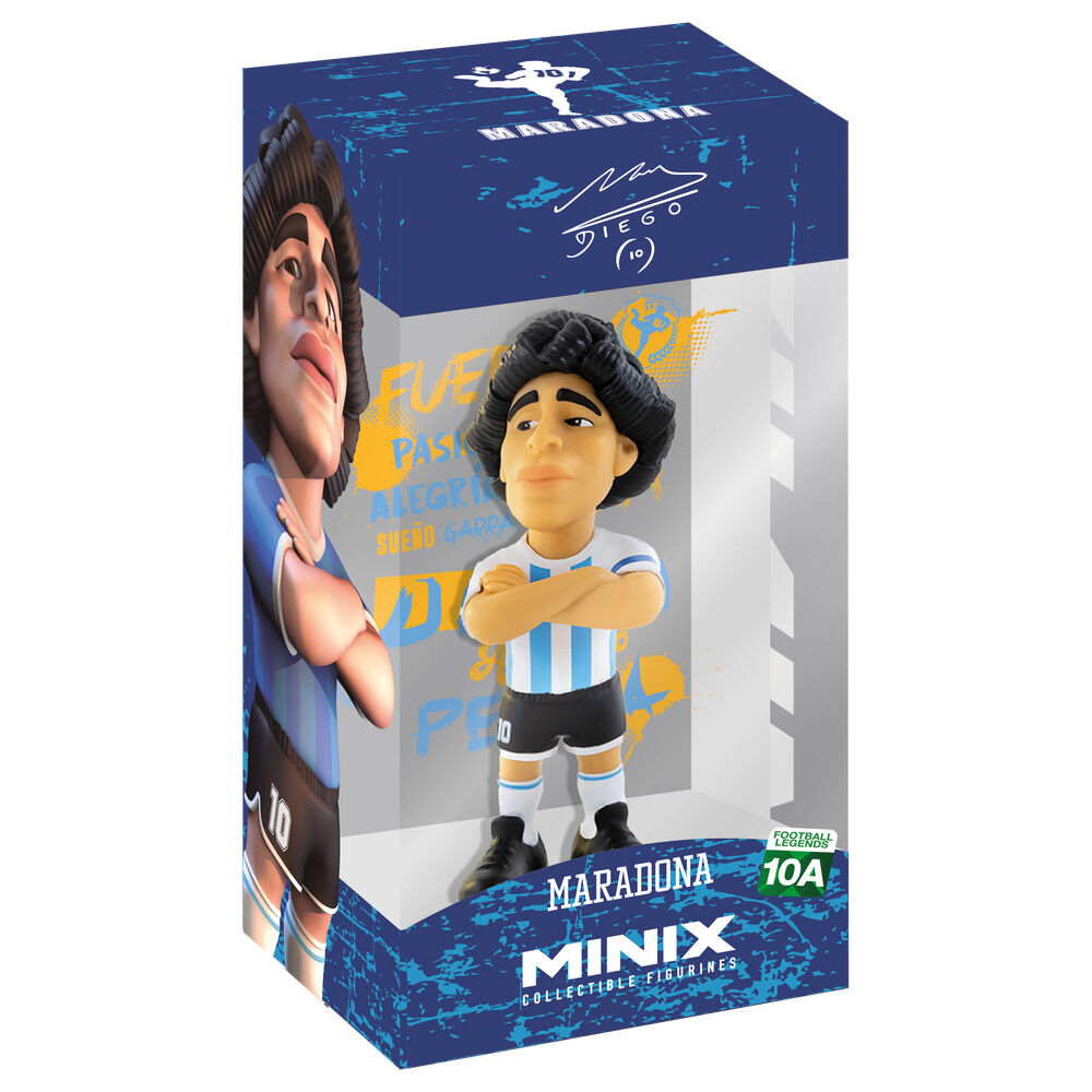 figura minix argentina albiceleste maradona 12cm