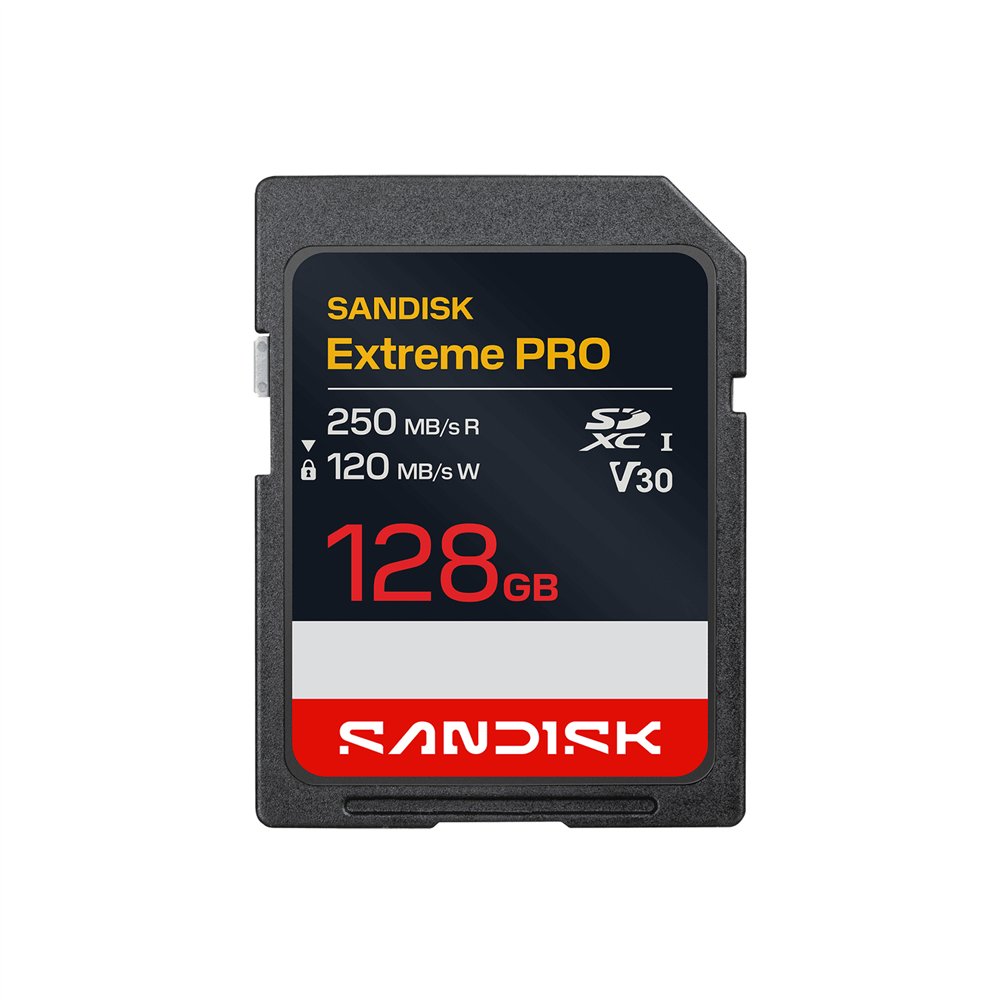 sandisk extreme pro sd uhs-i 128 gb sdxc