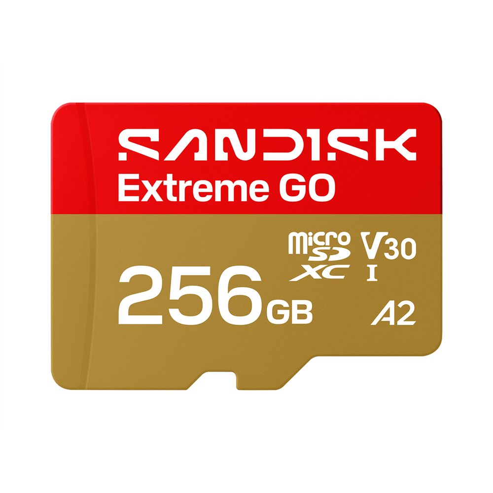 sandisk extreme go 256 gb microsdxc uhs-i