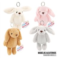 llavero peluche conejo 12cm surtido