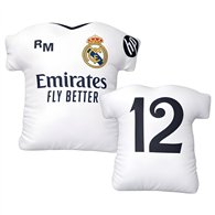 cojin 3d camiseta real madrid 40cm