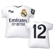 cojin 3d camiseta real madrid 40cm