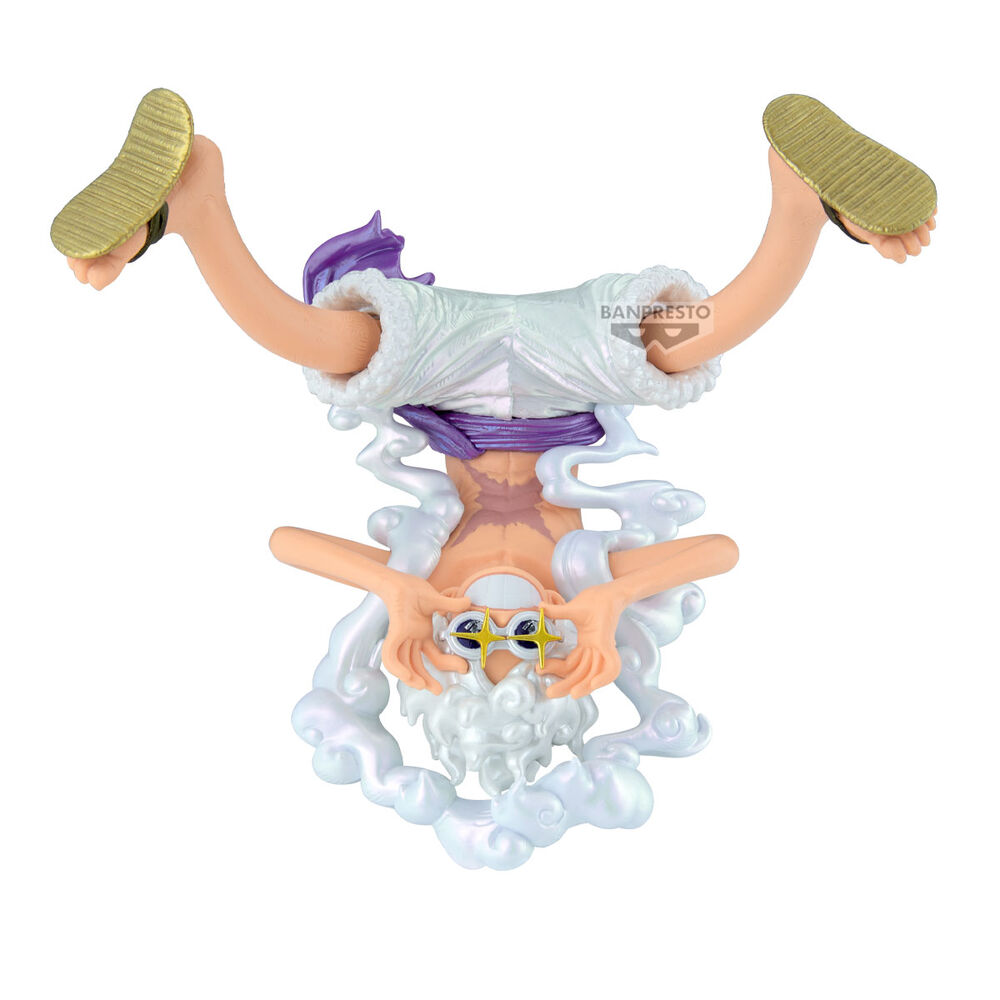 figura monkey d luffy gear5 king of artist one piece 15cm