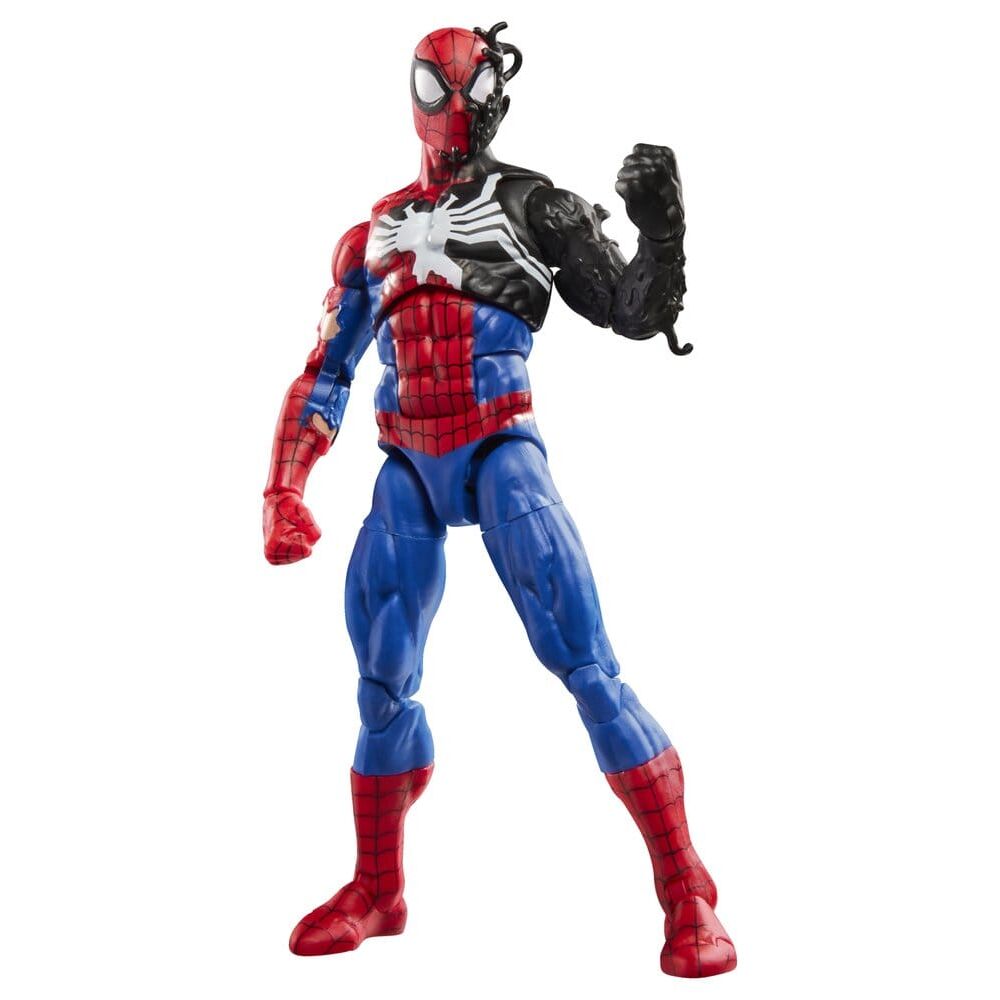 figura spiderman alien costume secret wars marvel legends series 15cm
