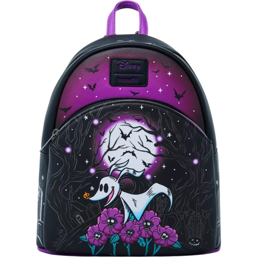 mochila loungefly the nightmare before christmas zero moon doodle