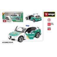 coche guardia civil alfa romeo stelvio metal