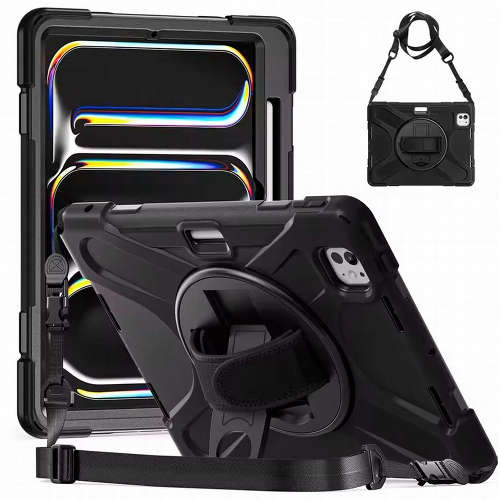 funda rugerizada ipad air 13 m4 black