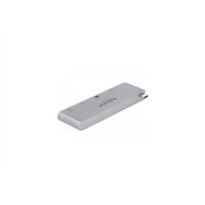 delock hub de interfaz usb 3.2 gen 1 (3.1 gen 1) type-c 5000 mbit/s gris