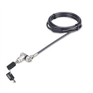 startech.com cable de seguridad con candado universal 3 en 1 para portátil - cable antirrobo compatible con noble wedge&reg/nano
