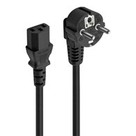 ewent ec1920 cable de transmisión negro 1,5 m enchufe tipo f c13 acoplador