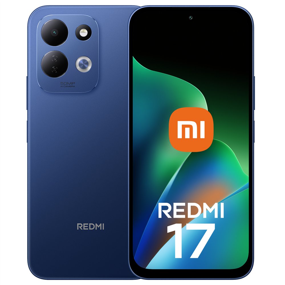 xiaomi redmi 17 17,8 cm (6.99") 4g usb tipo c 4 gb 128 gb 7500 mah azul