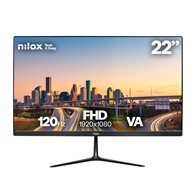 nilox monitor 21.5 va 120hz vga y hdmi