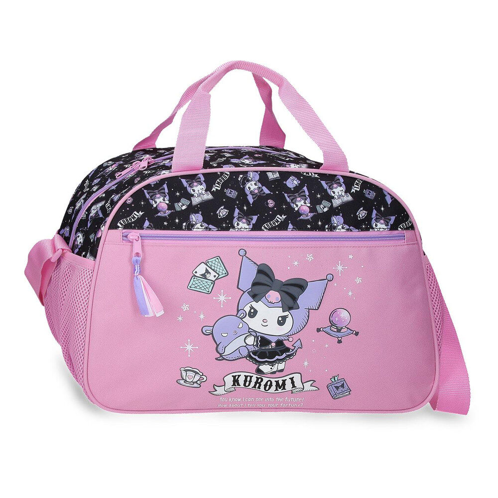 bolsa viaje telling kuromi hello kitty 40cm