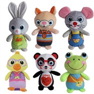 peluche animal 25cm surtido