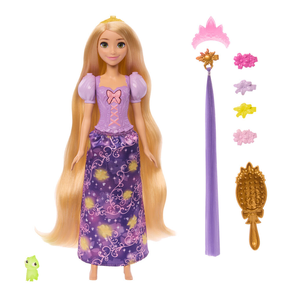 muñeca reveal rapunzel enredados disney