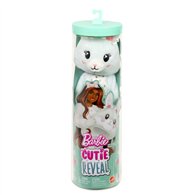 muñeca conejito menta cutie reveal lazos dulces barbie