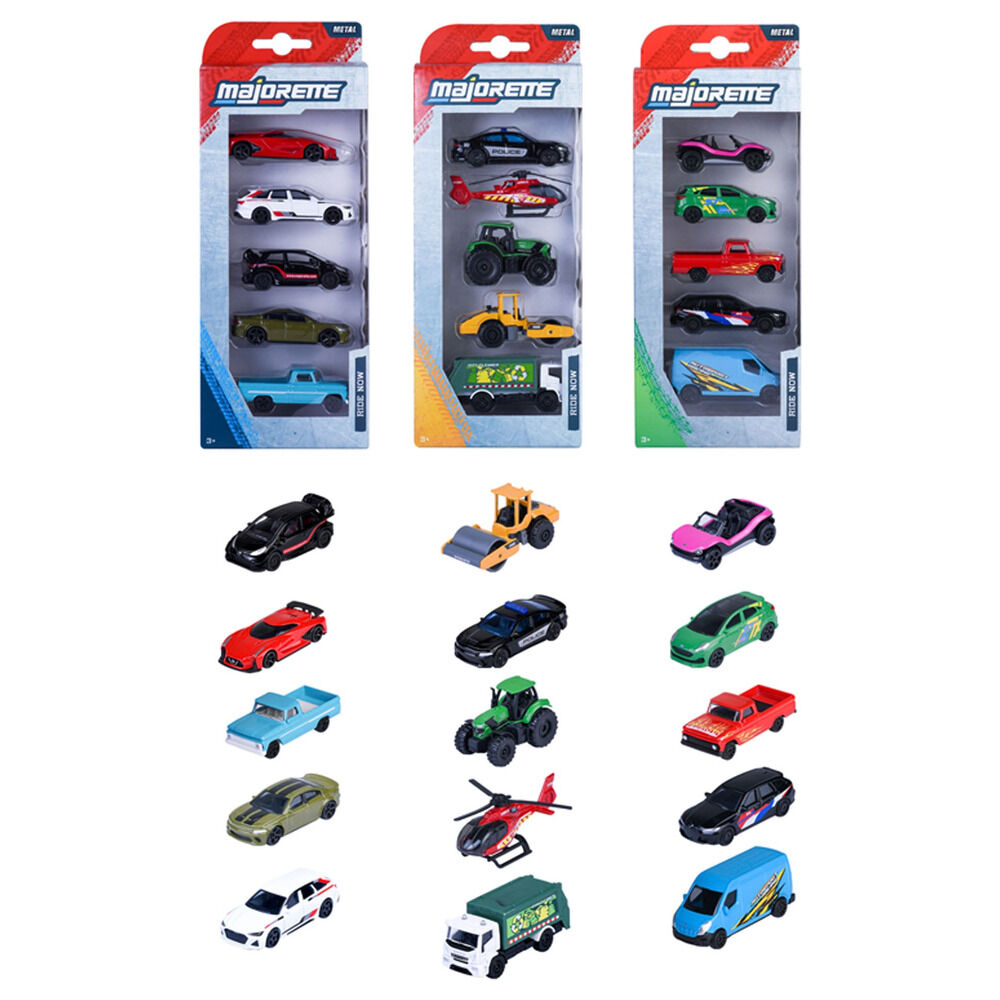 set  coches street cars surtido