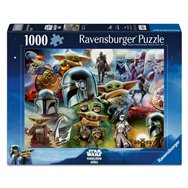 puzzle the mandalorian star wars 1000pzs