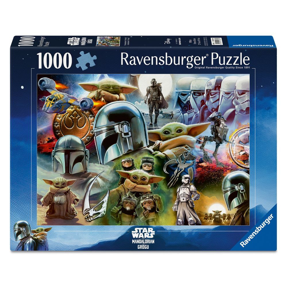 puzzle the mandalorian star wars 1000pzs